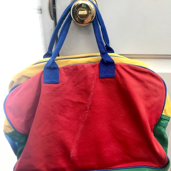 Lilian Vernon Kids MICHAEL Color Block Travel Bag - Picture 6 of 6